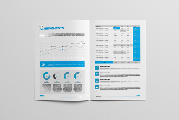 Annual Report Brochure  in Brochure Templates - product preview 8