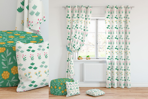 Scandinavian Meadow Patterns in Patterns - product preview 5