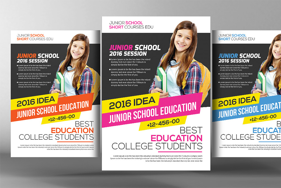 Community College Flyer Template