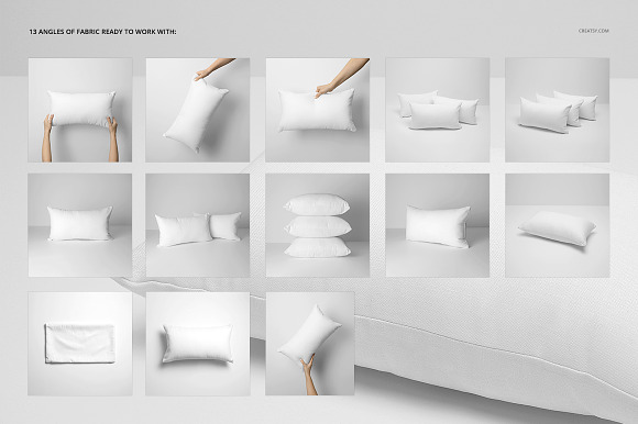 Fabric Factory v5 Rectangular Pillow in Product Mockups - product preview 2