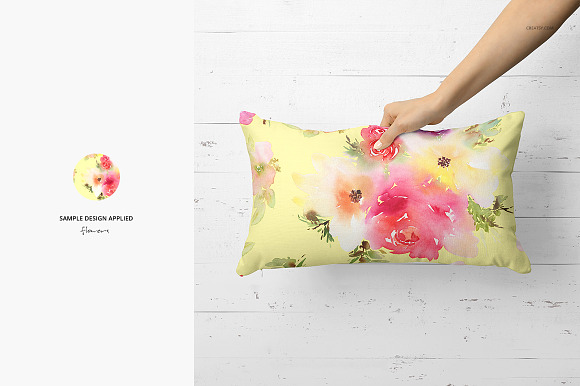 Fabric Factory v5 Rectangular Pillow in Product Mockups - product preview 16