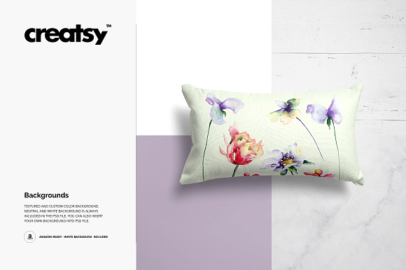 Fabric Factory v5 Rectangular Pillow in Product Mockups - product preview 21