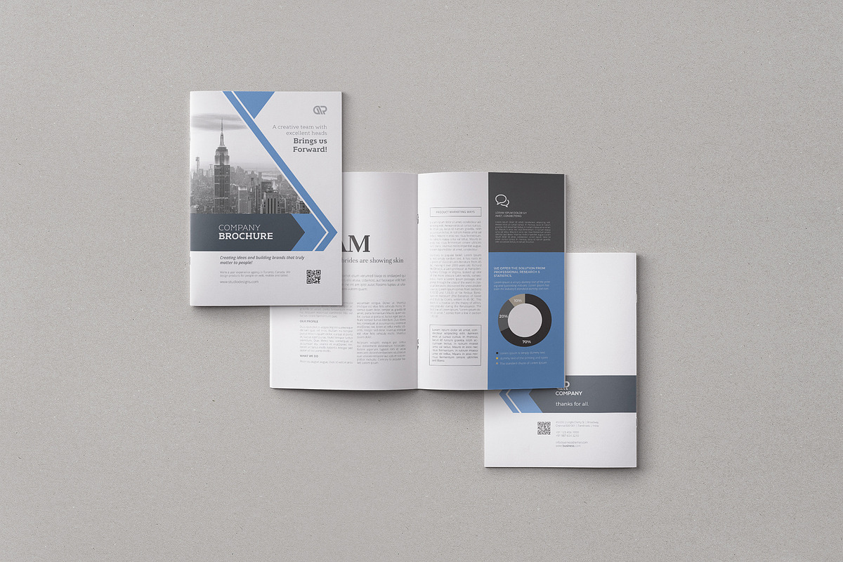 Cosmic Multipurpose Brochure in Brochure Templates - product preview 8