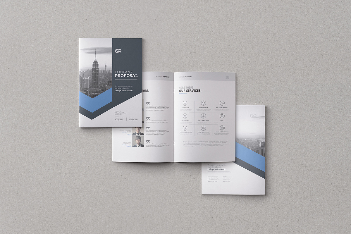Elegant Proposal in Brochure Templates - product preview 8
