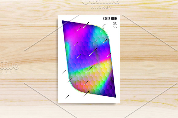 Abstract Multicolored Covers in Illustrations - product preview 1