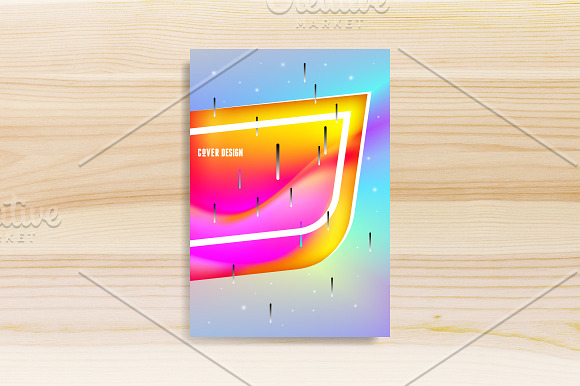 Abstract Multicolored Covers in Illustrations - product preview 3