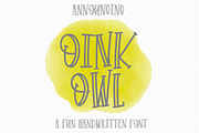 Oink Owl - OTF TTF