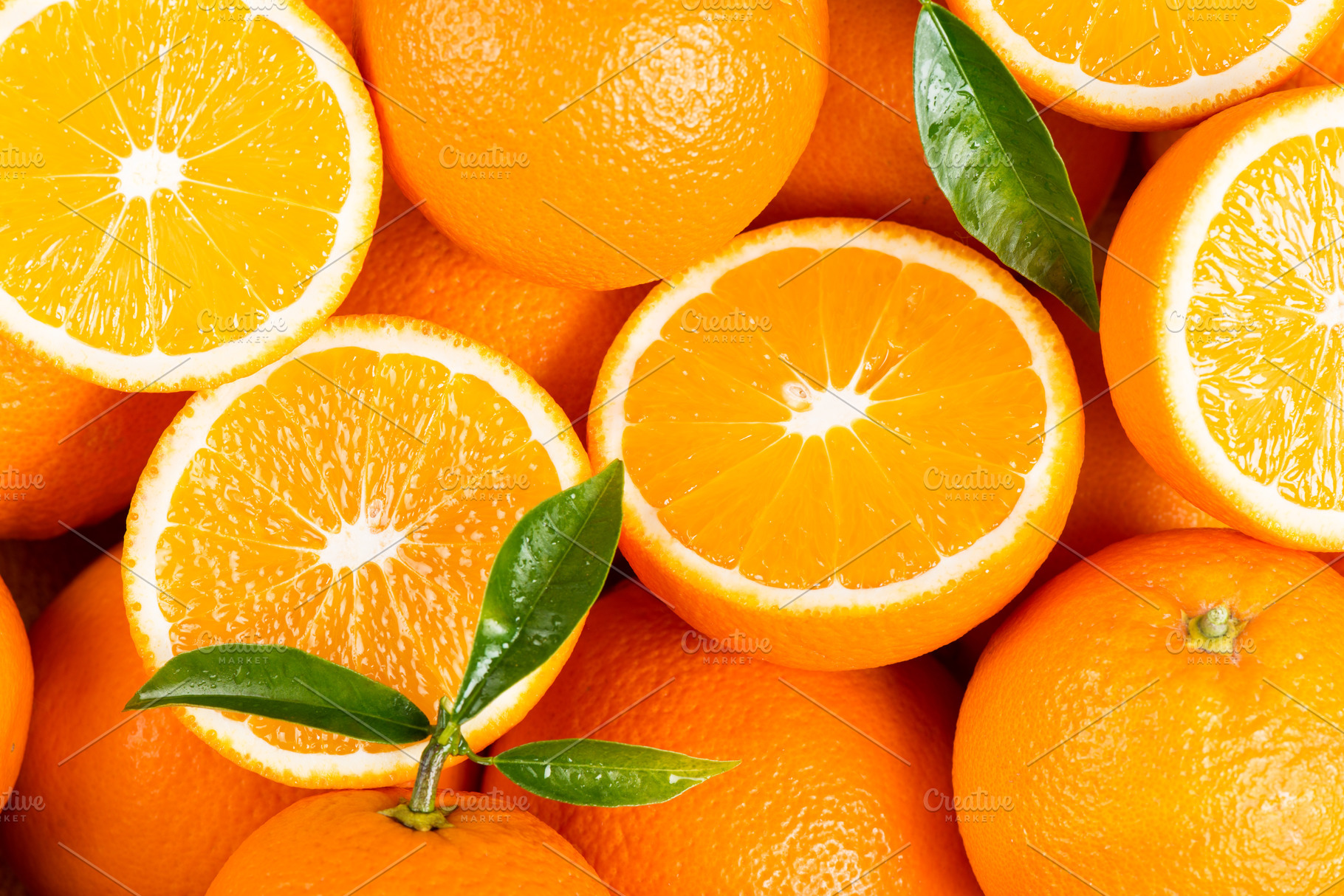 Background from orange fruits. | High-Quality Food Images ...