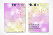 Scientific brochure design template