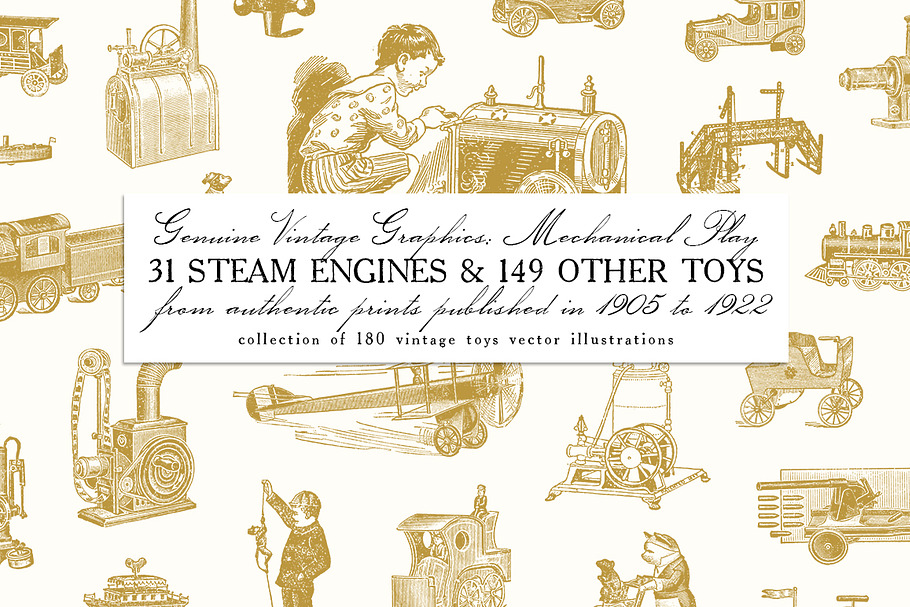 Mechanical Play: 180 Vintage Toys in Illustrations - product preview 8