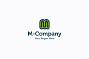 M company logo