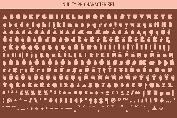 Nudity PB in Display Fonts - product preview 4