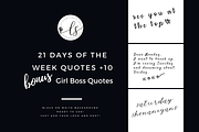 Sassy Days of the Week Quotes