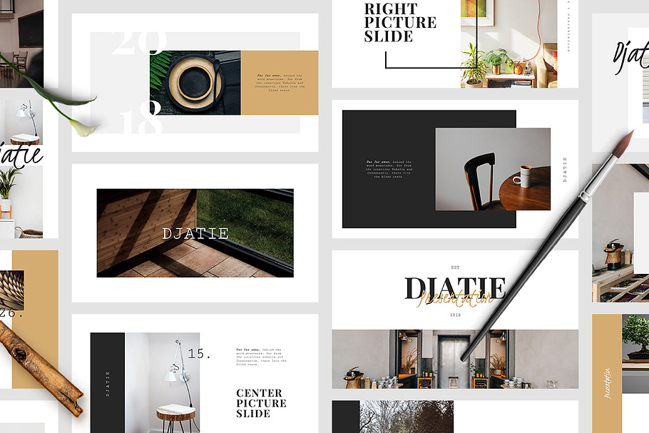 DJATIE PowerPoint Template in PowerPoint Templates - product preview 8