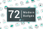 Modern Badges Logos Pack