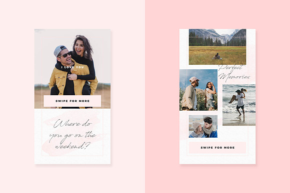 Couple & Travel Instagram Stories in Instagram Templates - product preview 1