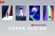 Abstract Multicolored Covers
