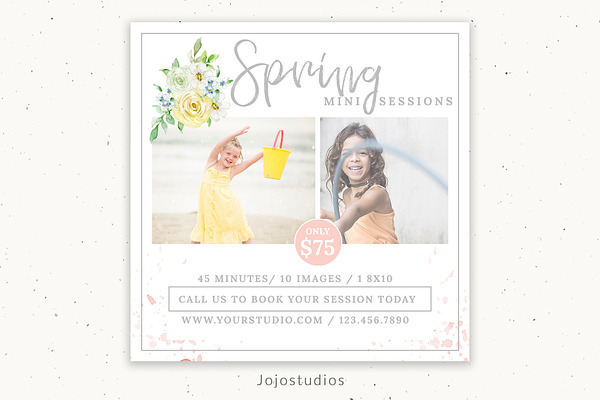 Spring Mini Session Marketing 