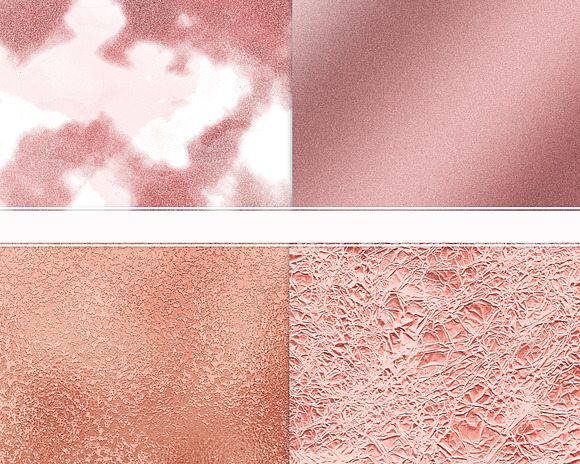 Rose Gold Papers in Textures - product preview 3