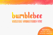 bumblebee - Handlettered Font