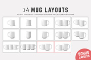 11 oz & 15 oz Mug Mockups (PSDs)