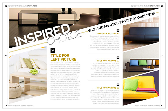 Magazine Template InDesign 03 in Magazine Templates - product preview 24