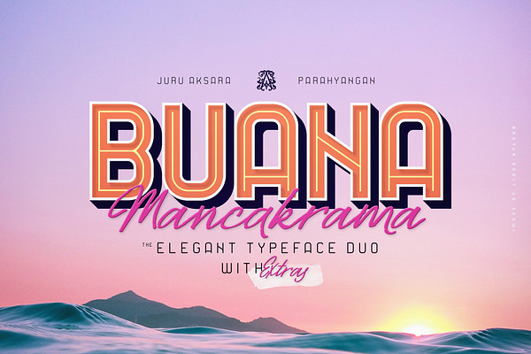 Buana & Mancakrama Typeface Duo