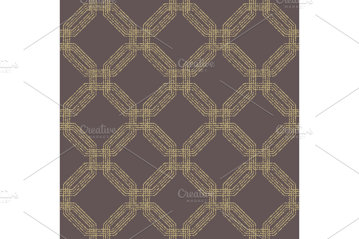 Geometric Seamless Vector Abstract Pattern in Illustrations - product preview 8