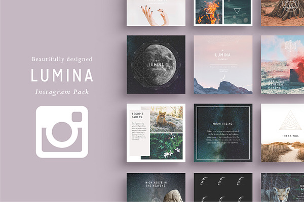 LUMINA Instagram Pack