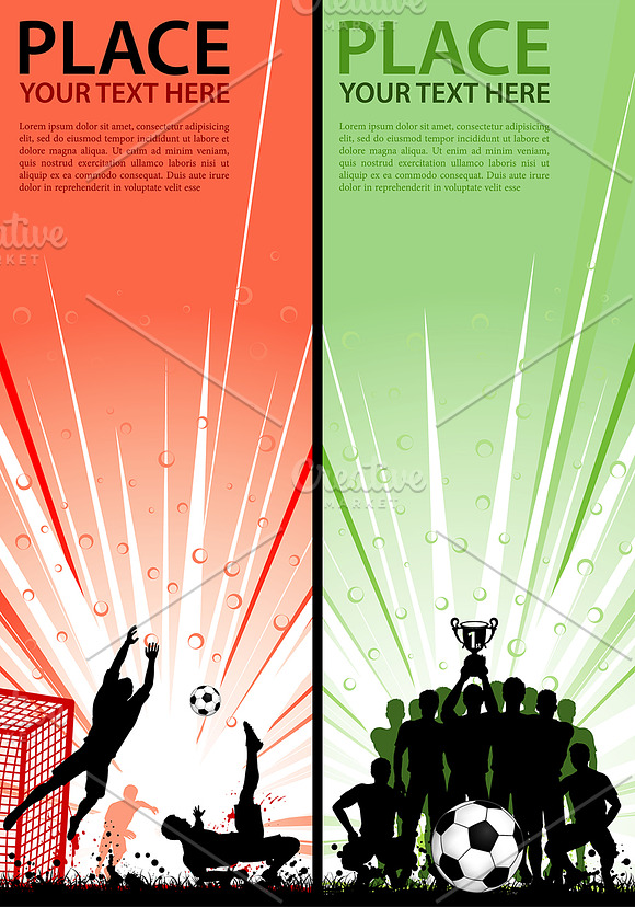 Soccer Posters and Concepts in Illustrations - product preview 3