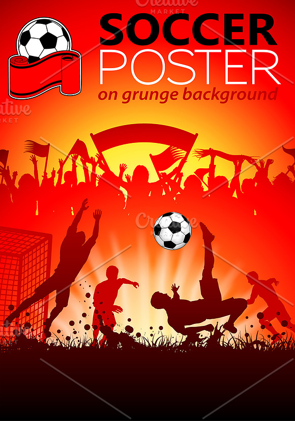 Soccer Posters and Concepts in Illustrations - product preview 5