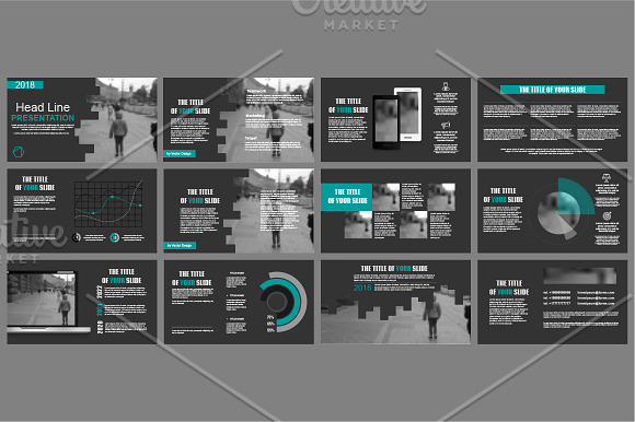 Powerpoint Presentation Templates in Presentation Templates - product preview 4
