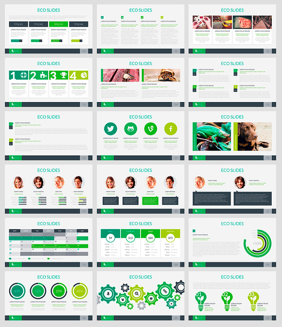 ECO PowerPoint in PowerPoint Templates - product preview 3