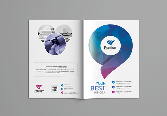 Bi-Fold Brochure in Brochure Templates - product preview 6
