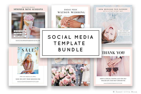 Social Media Template Pack in Instagram Templates - product preview 3
