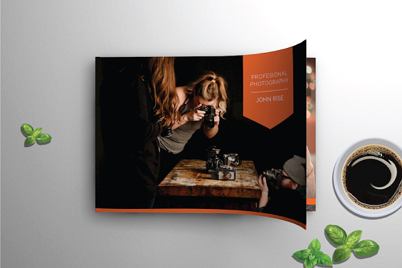 A5 Photography Portfolio in Brochure Templates - product preview 1