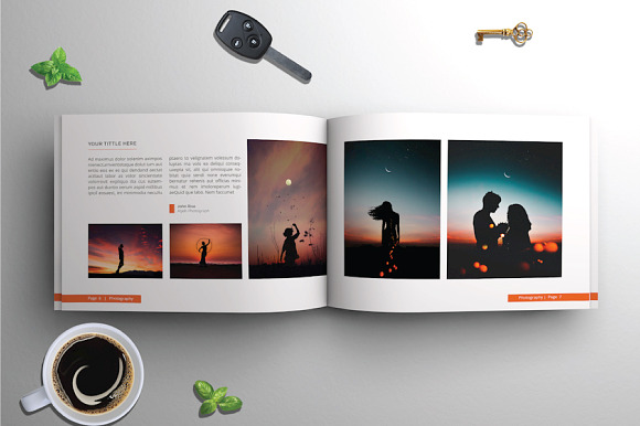 A5 Photography Portfolio in Brochure Templates - product preview 4