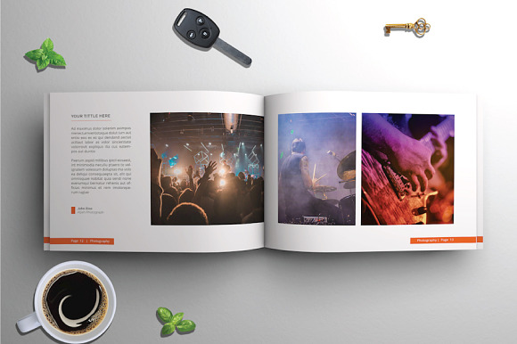 A5 Photography Portfolio in Brochure Templates - product preview 7