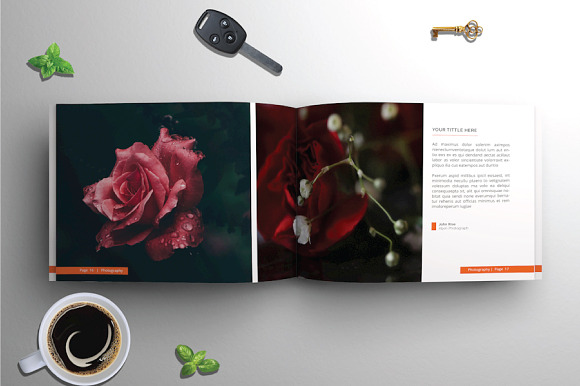 A5 Photography Portfolio in Brochure Templates - product preview 9