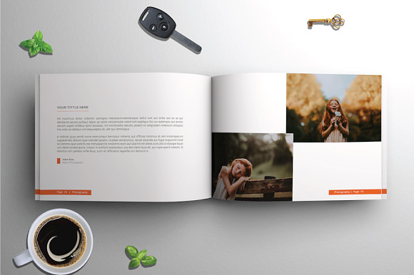 A5 Photography Portfolio in Brochure Templates - product preview 10