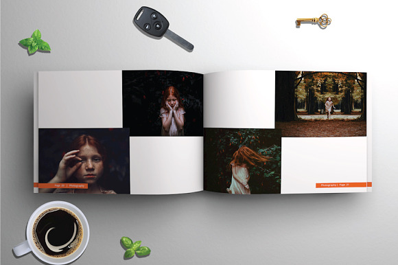 A5 Photography Portfolio in Brochure Templates - product preview 11
