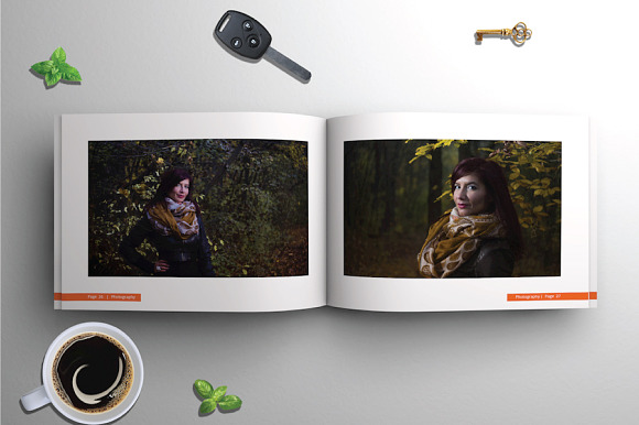 A5 Photography Portfolio in Brochure Templates - product preview 14