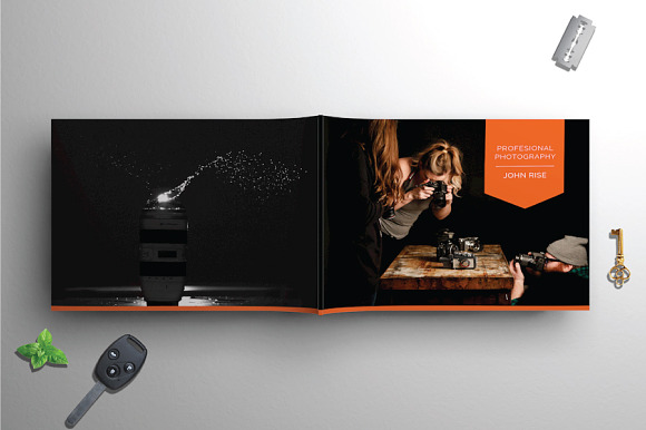 A5 Photography Portfolio in Brochure Templates - product preview 15