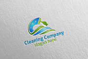 Cleaning Services Vector Logo Design
