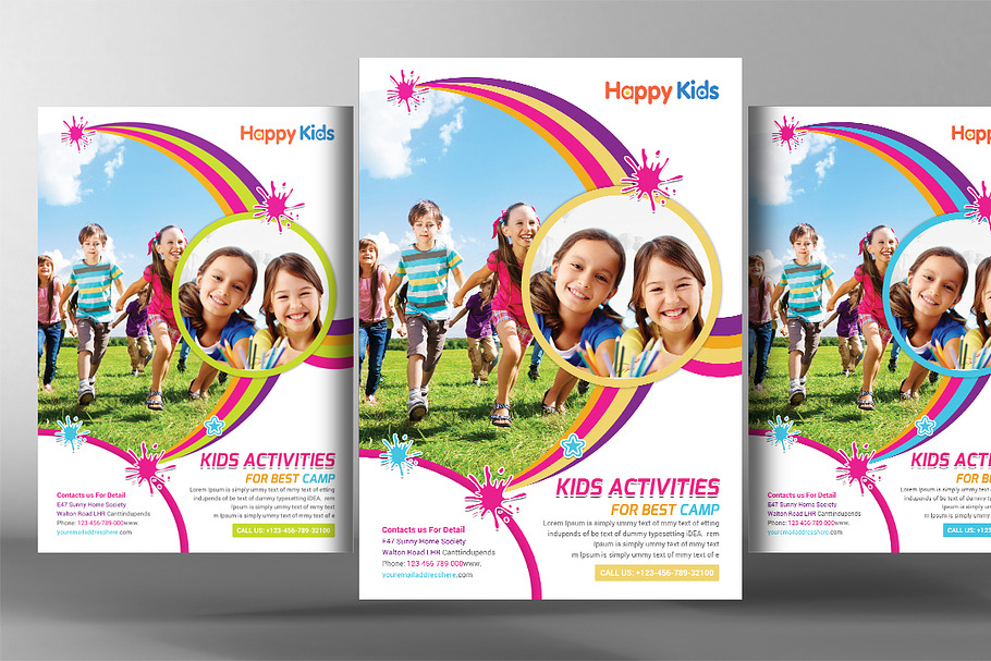 Kids Activities Flyer