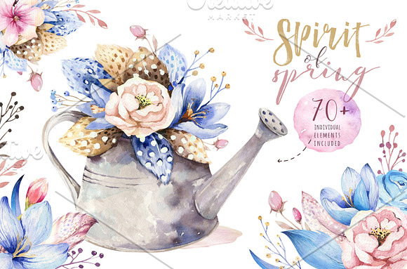 Spring & Easter BUNDLE 50% off in Illustrations - product preview 1
