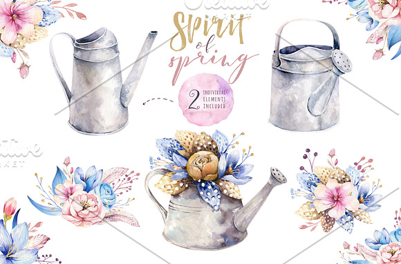 Spring & Easter BUNDLE 50% off in Illustrations - product preview 2