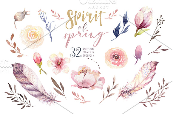 Spring & Easter BUNDLE 50% off in Illustrations - product preview 4