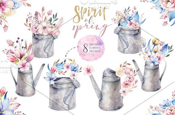 Spring & Easter BUNDLE 50% off in Illustrations - product preview 7