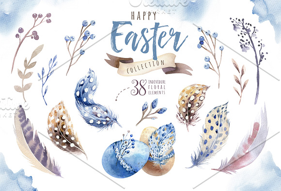 Spring & Easter BUNDLE 50% off in Illustrations - product preview 12
